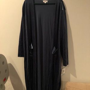 LulaRoe Sarah velvety blue